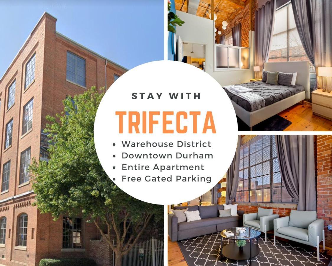 Trifecta Historic Brick 2Br Getaway Superhost Apartment เดอแรม ภายนอก รูปภาพ