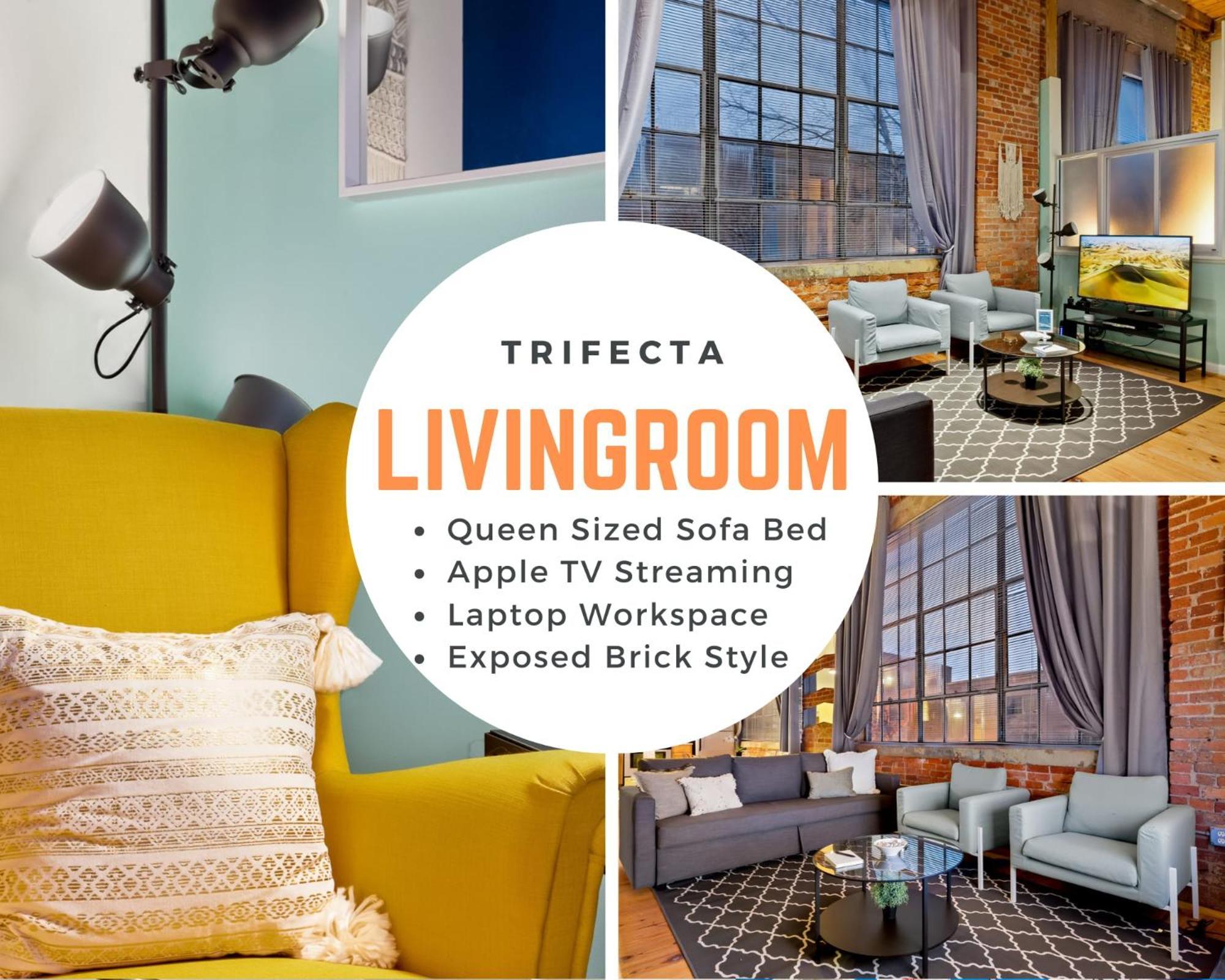 Trifecta Historic Brick 2Br Getaway Superhost Apartment เดอแรม ภายนอก รูปภาพ