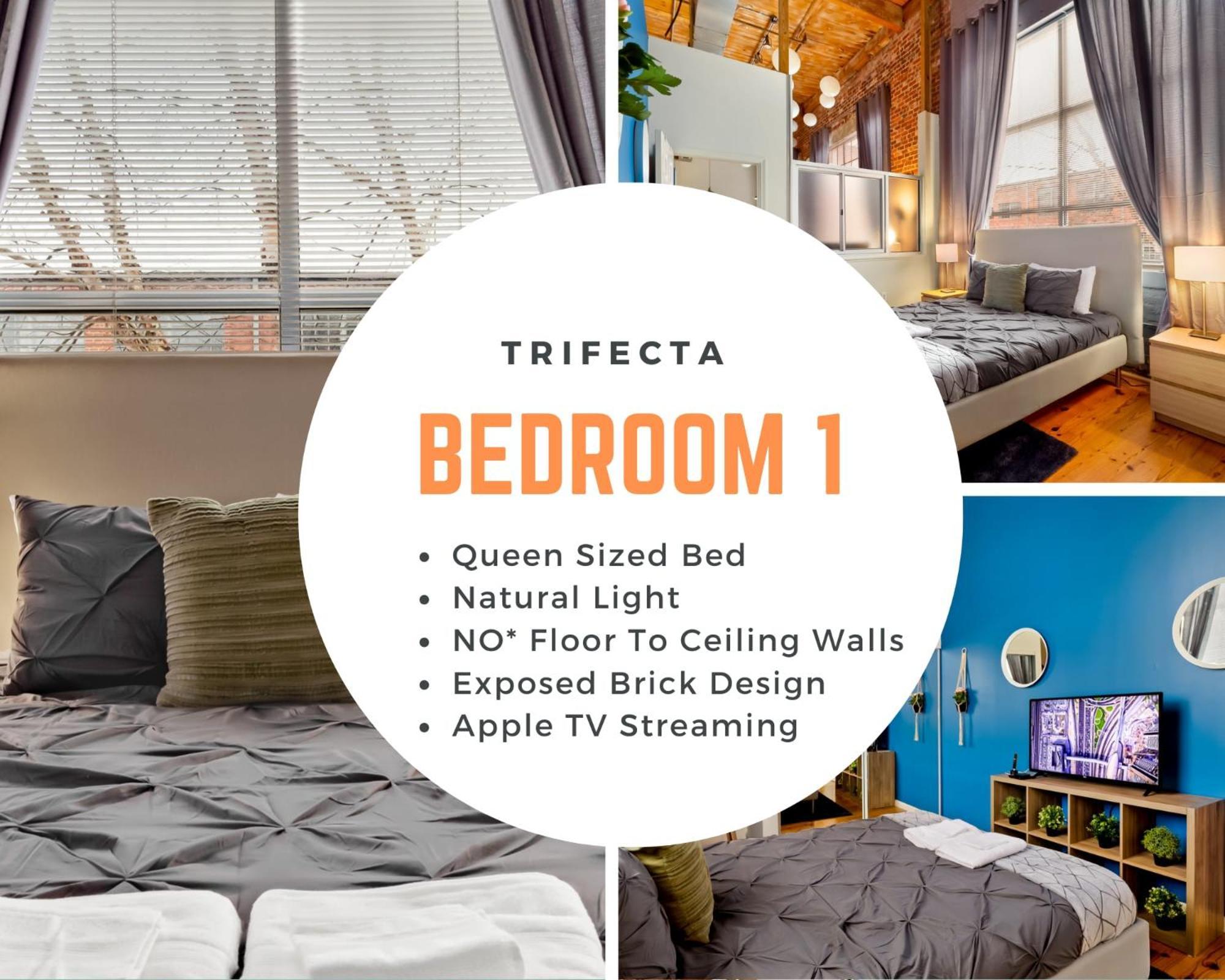 Trifecta Historic Brick 2Br Getaway Superhost Apartment เดอแรม ภายนอก รูปภาพ