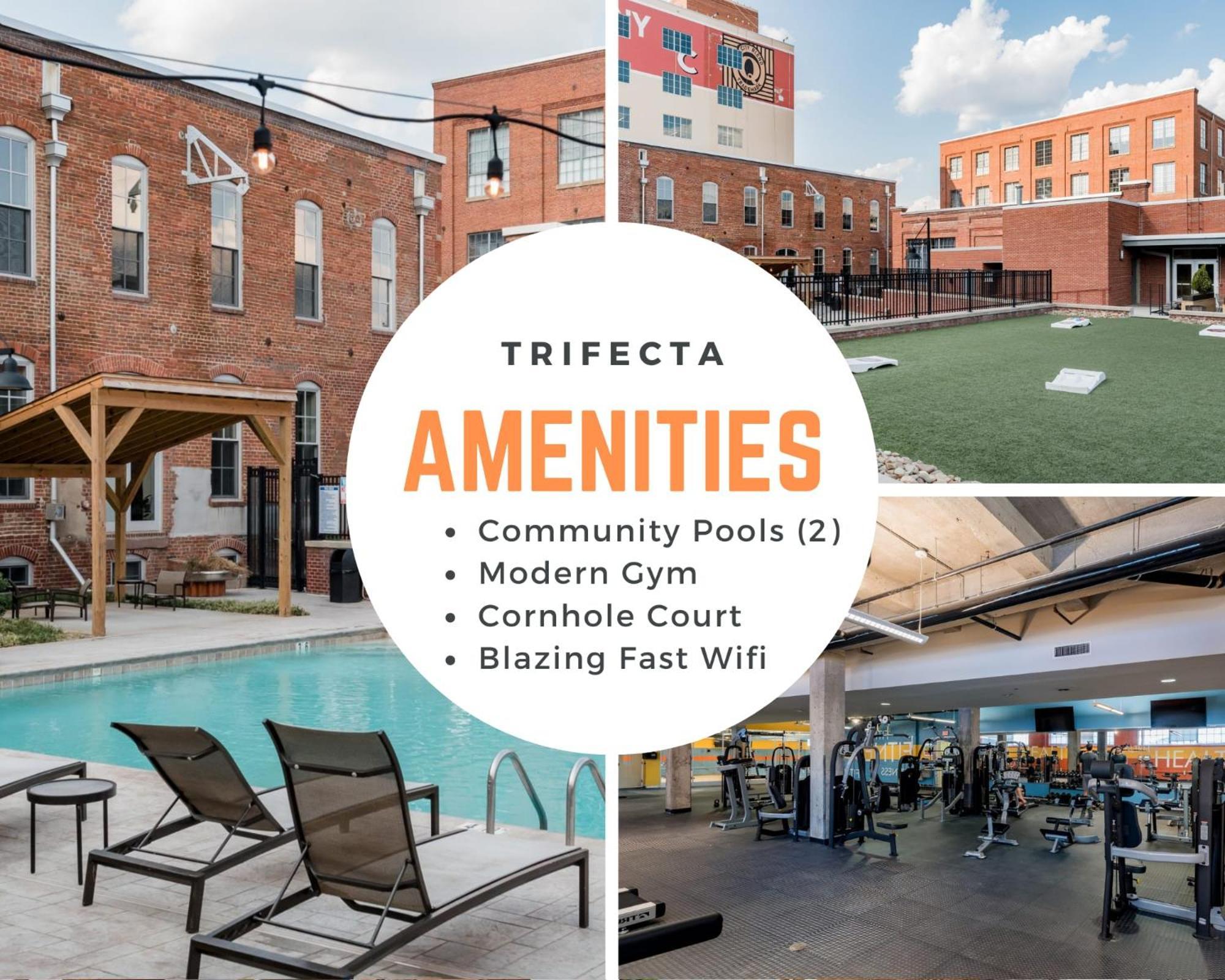 Trifecta Historic Brick 2Br Getaway Superhost Apartment เดอแรม ภายนอก รูปภาพ